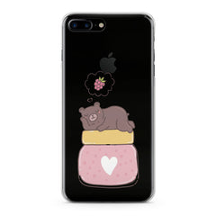 Lex Altern Dreamy Jam Bear Phone Case for your iPhone & Android phone.