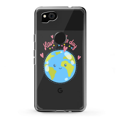 Lex Altern Google Pixel Case Cutie Blue Earth