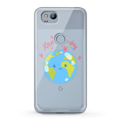 Lex Altern TPU Silicone Google Pixel Case Cutie Blue Earth
