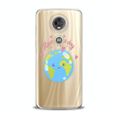 Lex Altern TPU Silicone Motorola Case Cutie Blue Earth