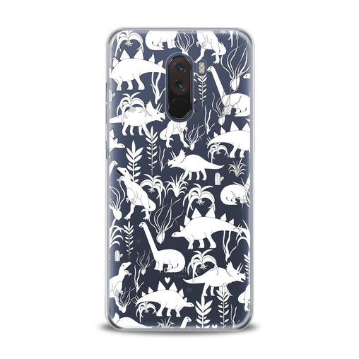 Lex Altern White Printed Dinos Xiaomi Redmi Mi Case
