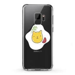 Lex Altern TPU Silicone Samsung Galaxy Case Felines Scrambled Egg