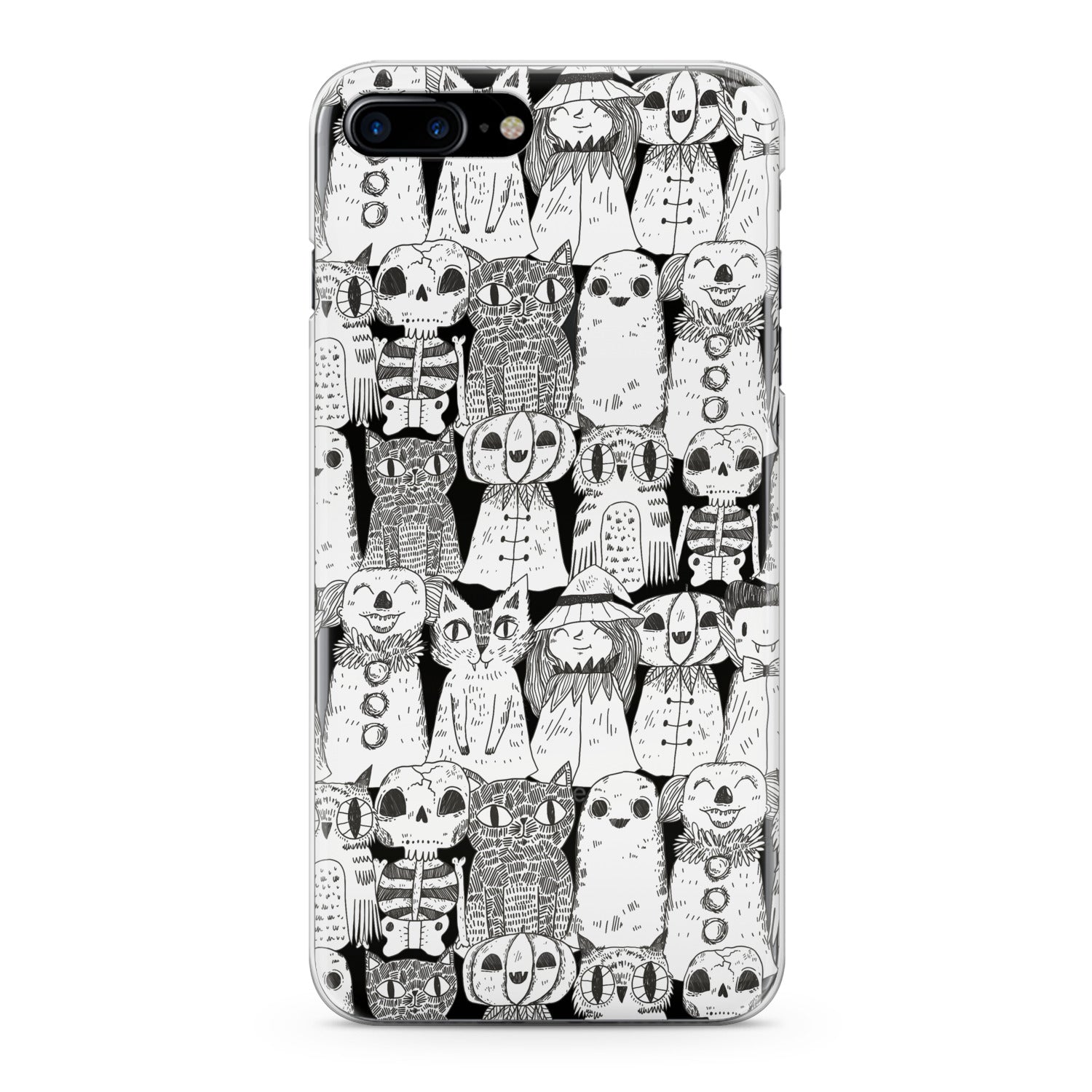 Lex Altern Pencil Drawing Cats Phone Case for your iPhone & Android phone.