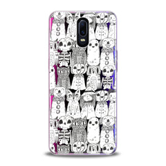 Lex Altern Pencil Drawing Cats Oppo Case