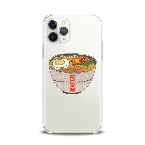 Lex Altern TPU Silicone iPhone Case Ramen Dish