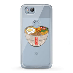 Lex Altern TPU Silicone Google Pixel Case Ramen Dish