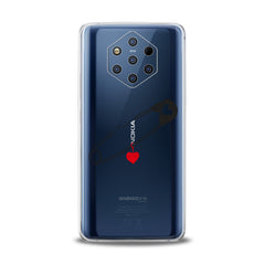Lex Altern TPU Silicone Nokia Case Pinned Heart
