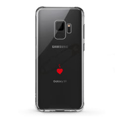 Lex Altern TPU Silicone Samsung Galaxy Case Pinned Heart