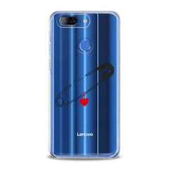 Lex Altern TPU Silicone Lenovo Case Pinned Heart