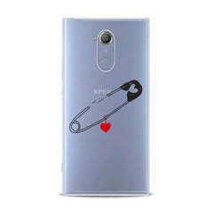 Lex Altern TPU Silicone Sony Xperia Case Pinned Heart