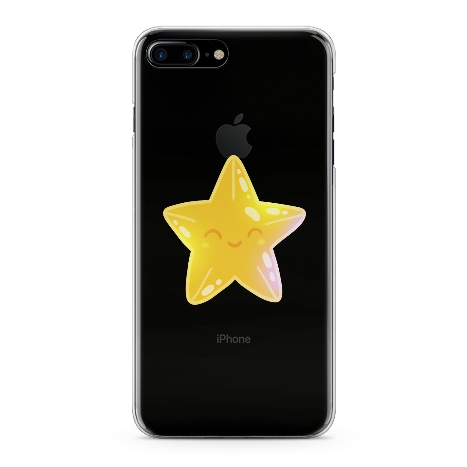 Lex Altern Kawaii Yellow Star Phone Case for your iPhone & Android phone.