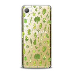 Lex Altern TPU Silicone HTC Case Green Veggie Vegs