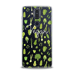 Lex Altern TPU Silicone Nokia Case Green Veggie Vegs