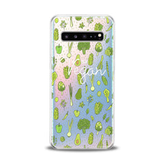 Lex Altern TPU Silicone Samsung Galaxy Case Green Veggie Vegs