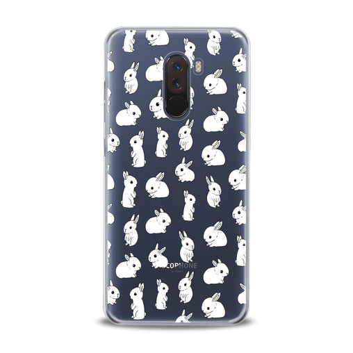 Lex Altern Cute White Bunnies Pattern Xiaomi Redmi Mi Case