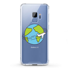 Lex Altern TPU Silicone Samsung Galaxy Case Around World Print