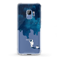 Lex Altern TPU Silicone Samsung Galaxy Case Watercolor Space