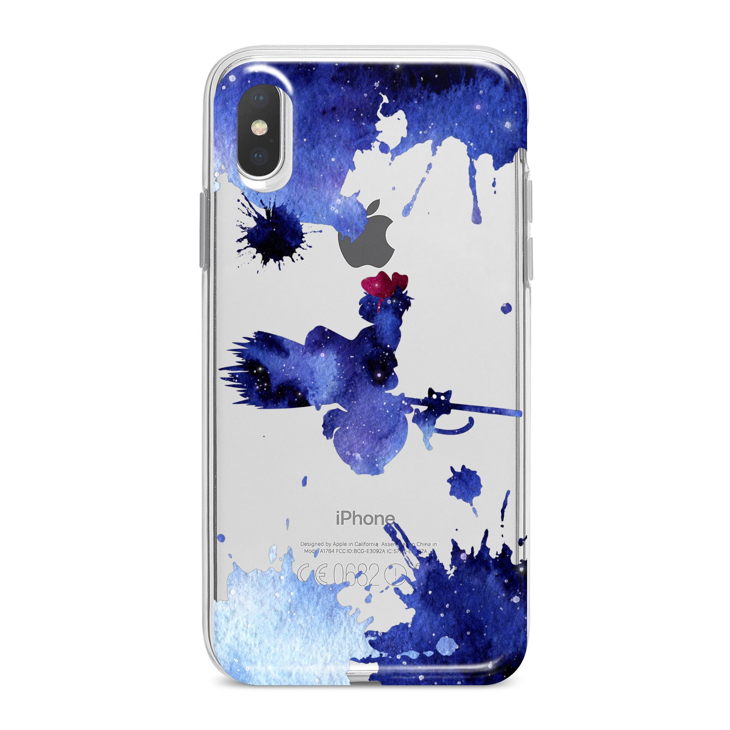 Lex Altern Blue Watercolor Witch Phone Case for your iPhone & Android phone.