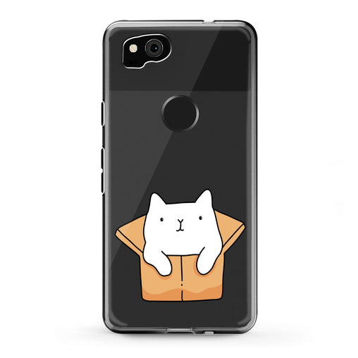 Lex Altern Google Pixel Case Kawaii Cat Box