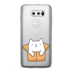 Lex Altern TPU Silicone LG Case Kawaii Cat Box