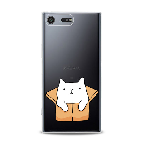 Lex Altern Kawaii Cat Box Sony Xperia Case