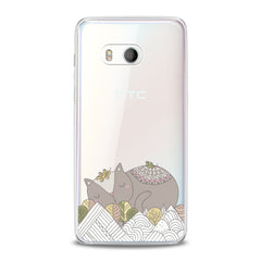 Lex Altern TPU Silicone HTC Case Poetic Cat Art
