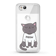 Lex Altern TPU Silicone Google Pixel Case Meow Kawaii Cat