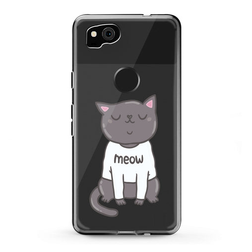 Lex Altern Google Pixel Case Meow Kawaii Cat