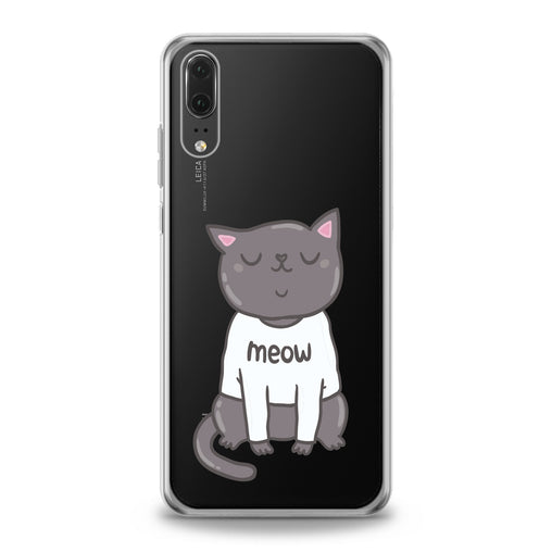 Lex Altern Meow Kawaii Cat Huawei Honor Case