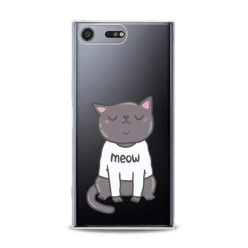 Lex Altern Meow Kawaii Cat Sony Xperia Case