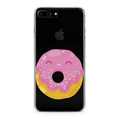 Lex Altern Cute Pink Donut Phone Case for your iPhone & Android phone.