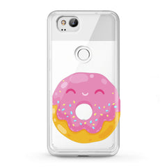 Lex Altern TPU Silicone Google Pixel Case Cute Pink Donut