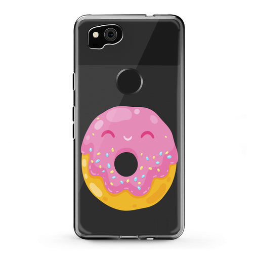 Lex Altern Google Pixel Case Cute Pink Donut