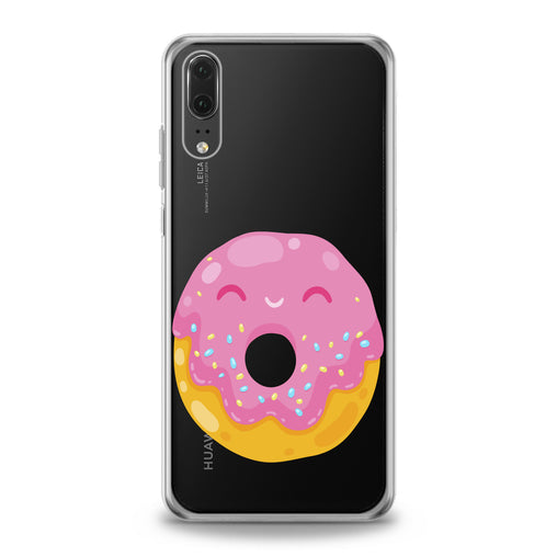 Lex Altern Cute Pink Donut Huawei Honor Case
