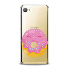 Lex Altern TPU Silicone HTC Case Cute Pink Donut