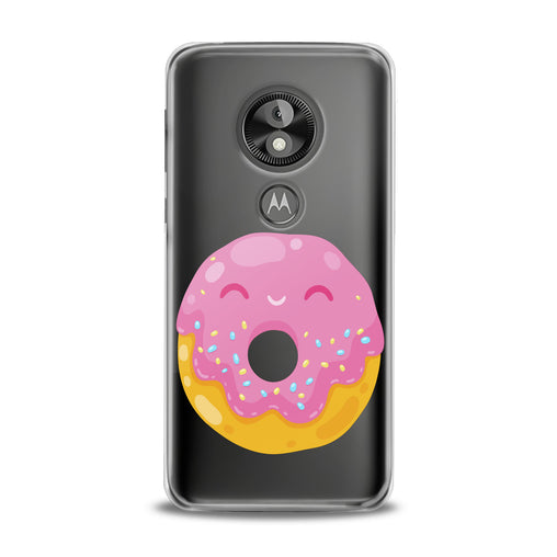 Lex Altern Cute Pink Donut Motorola Case