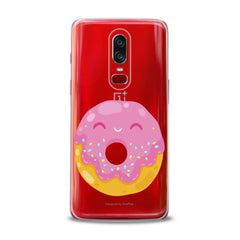 Lex Altern TPU Silicone OnePlus Case Cute Pink Donut