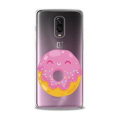 Lex Altern TPU Silicone OnePlus Case Cute Pink Donut