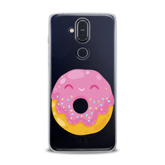 Lex Altern TPU Silicone Nokia Case Cute Pink Donut