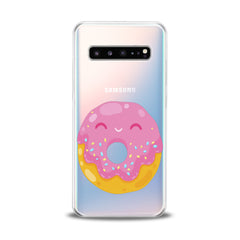 Lex Altern TPU Silicone Samsung Galaxy Case Cute Pink Donut