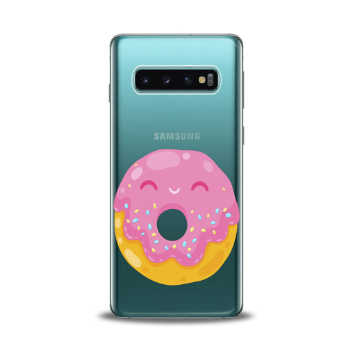 Lex Altern Cute Pink Donut Samsung Galaxy Case