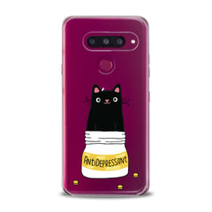Lex Altern TPU Silicone Phone Case Cat Antidepressant