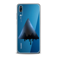 Lex Altern TPU Silicone Huawei Honor Case Blue Watercolor Triangle