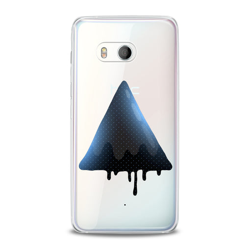 Lex Altern Blue Watercolor Triangle HTC Case