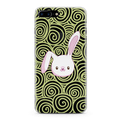 Lex Altern White Bunny Print Phone Case for your iPhone & Android phone.