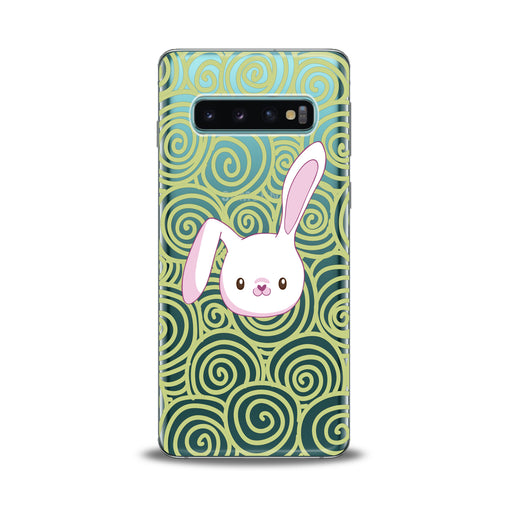 Lex Altern White Bunny Print Samsung Galaxy Case