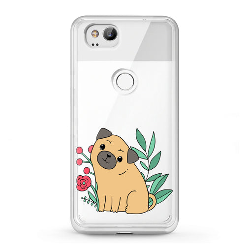 Lex Altern Google Pixel Case Cute Puppy Pug Dog