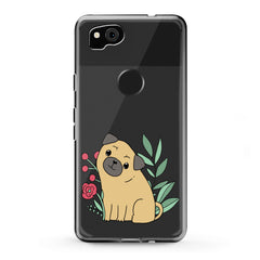 Lex Altern TPU Silicone Google Pixel Case Cute Puppy Pug Dog