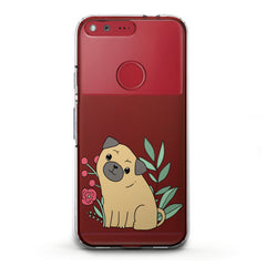 Lex Altern TPU Silicone Google Pixel Case Cute Puppy Pug Dog