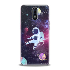 Lex Altern TPU Silicone Oppo Case Drawing Astronaut